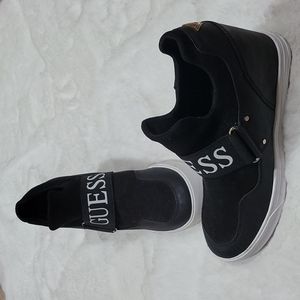 GUESS Logo platform boots